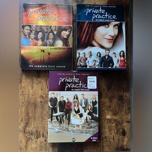 Private Practice DVDs. First Three Seasons
